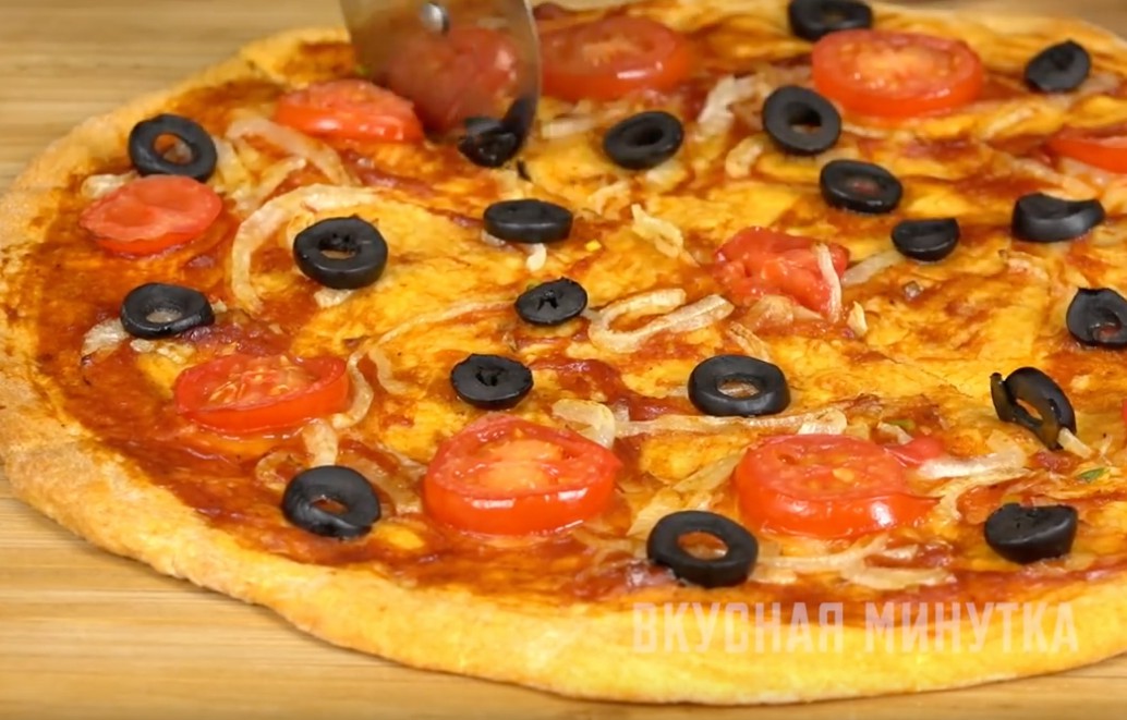 Постная пицца рецепт