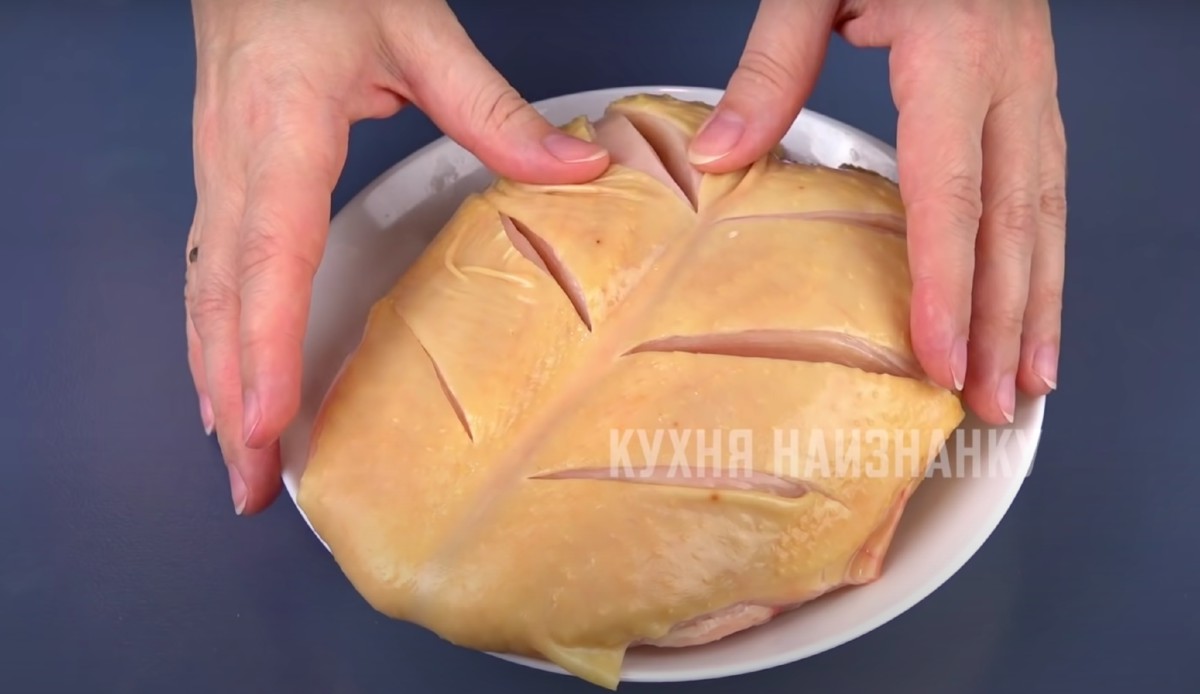 Сочная куриная грудка в духовке